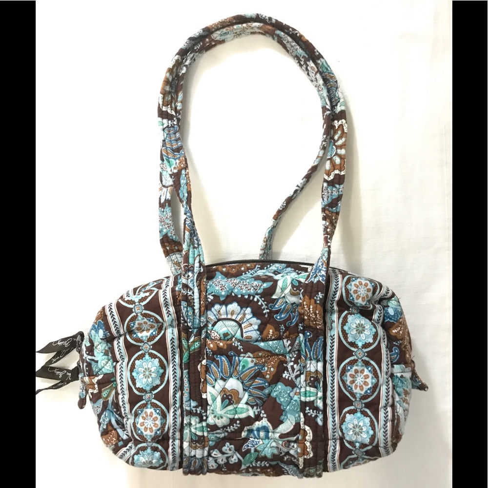 Vera Bradley Quilted Handbag Purse Bag Case